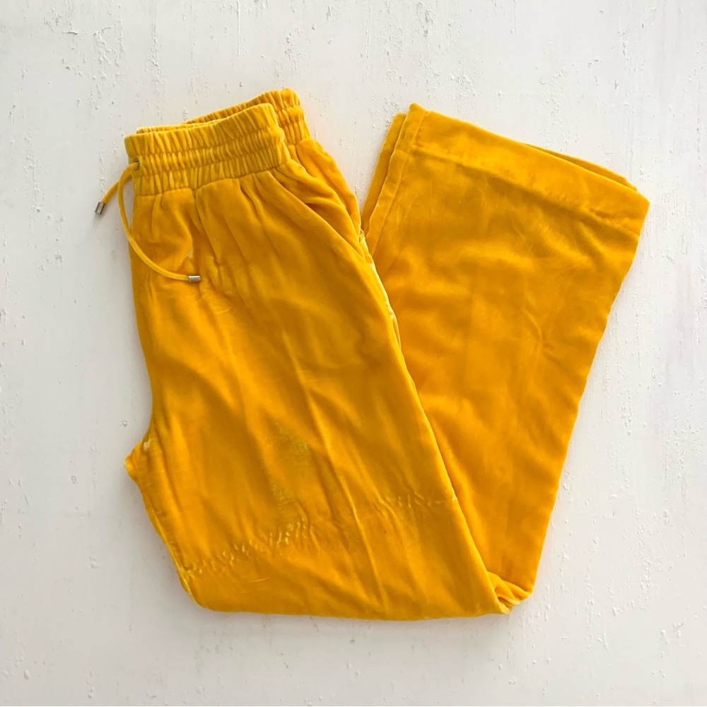 100% Silk Velvet Pants - Topshop